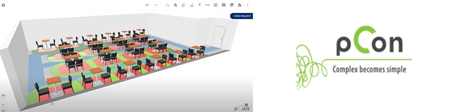 Logiciel pCon.roomplanner