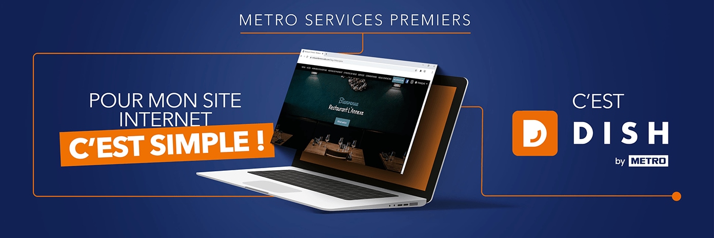 METRO Services Premiers - DISH Starter pour votre site internet