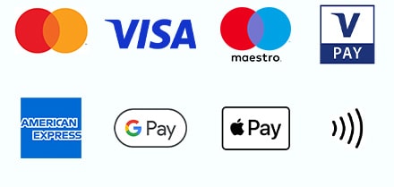 Logos des différents moyens de paiement