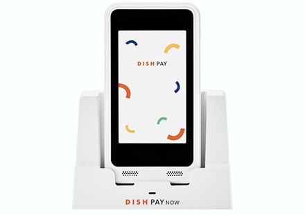 Dessin du matériel DISH Pay Now