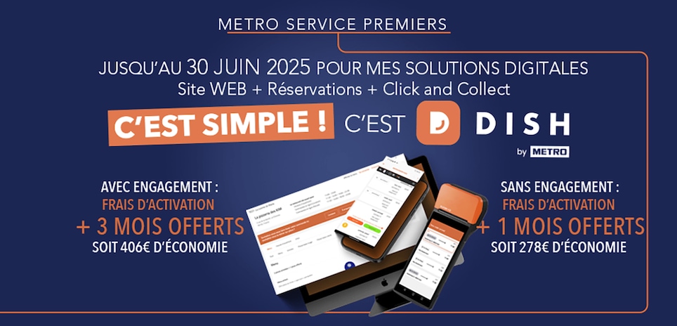 Promo DISH du 1er au 30 juin 2025