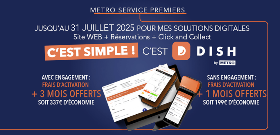 Promo DISH jusqu'au 31 juillet 2025