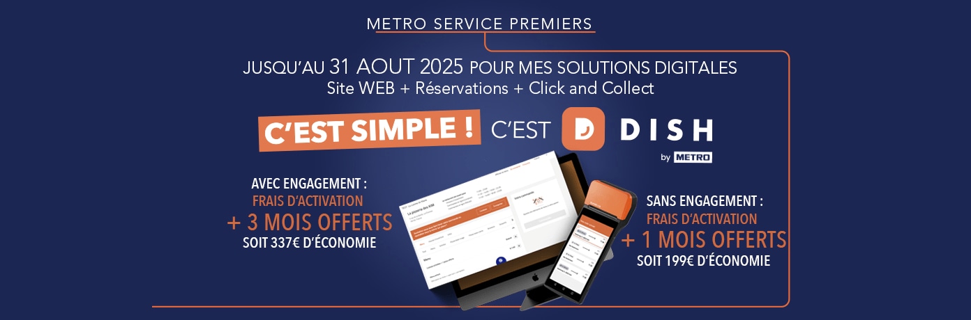 Promo DISH jusqu'au 31 août 2025