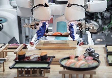 Restauration, Des robots en service
