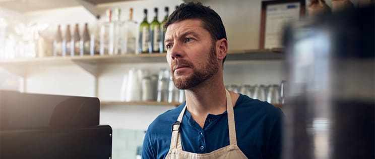 Serveur dans un restaurant