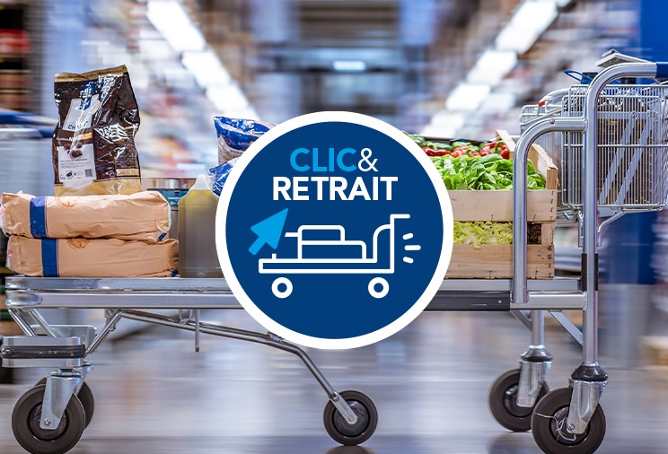 Le service Clic & Retrait de METRO