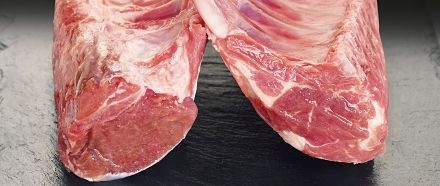 morceau de viande d'agneau