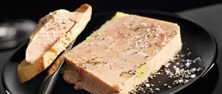 foie gras sur tranche de pain