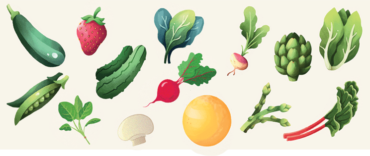 Les fruits et légumes du mois de mai