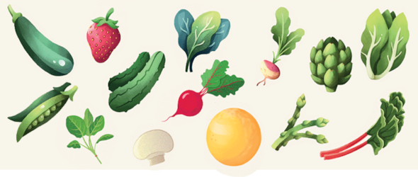 Les fruits et légumes du mois de mai