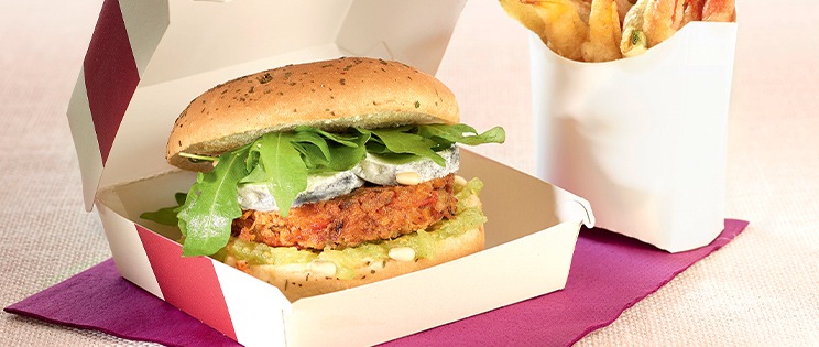 Recette de chef - Burger Veggie