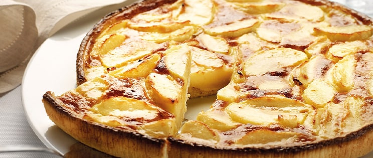 Les pâtisseries surgelées - Tarte aux pommes