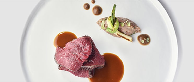 Recette de Chef - Filet de bœuf, écrasé de pommes de terre tamarin