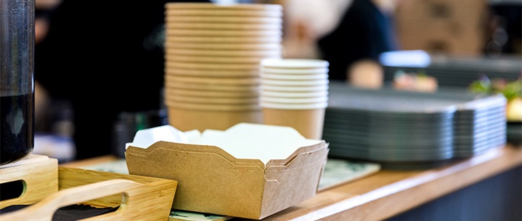 Vaisselles et nappages à usage unique