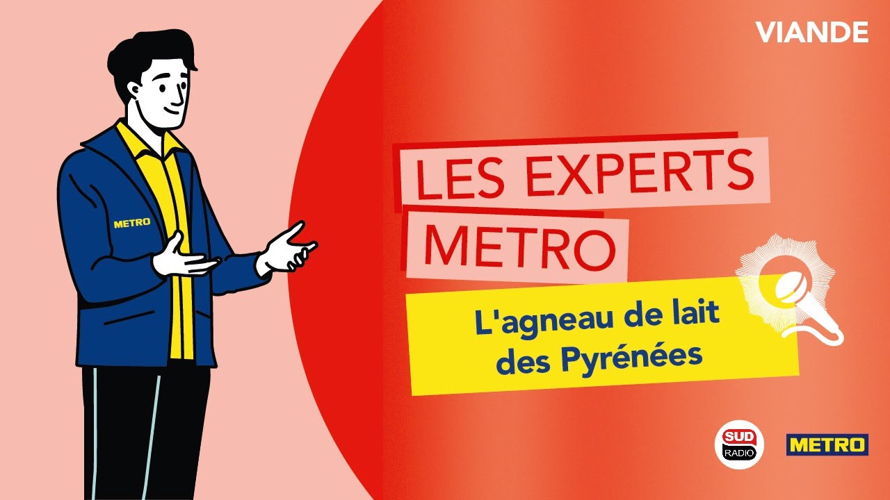 Vidéo Youtube - Les experts METRO - L'agneau de lait des Pyrénées