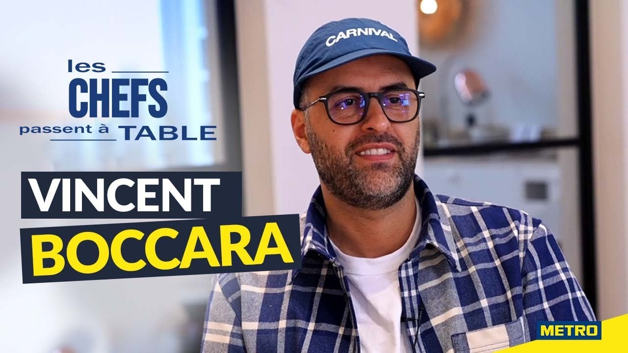 Vidéo Youtube - METRO - Les chefs passent à table - Vincent Boccara