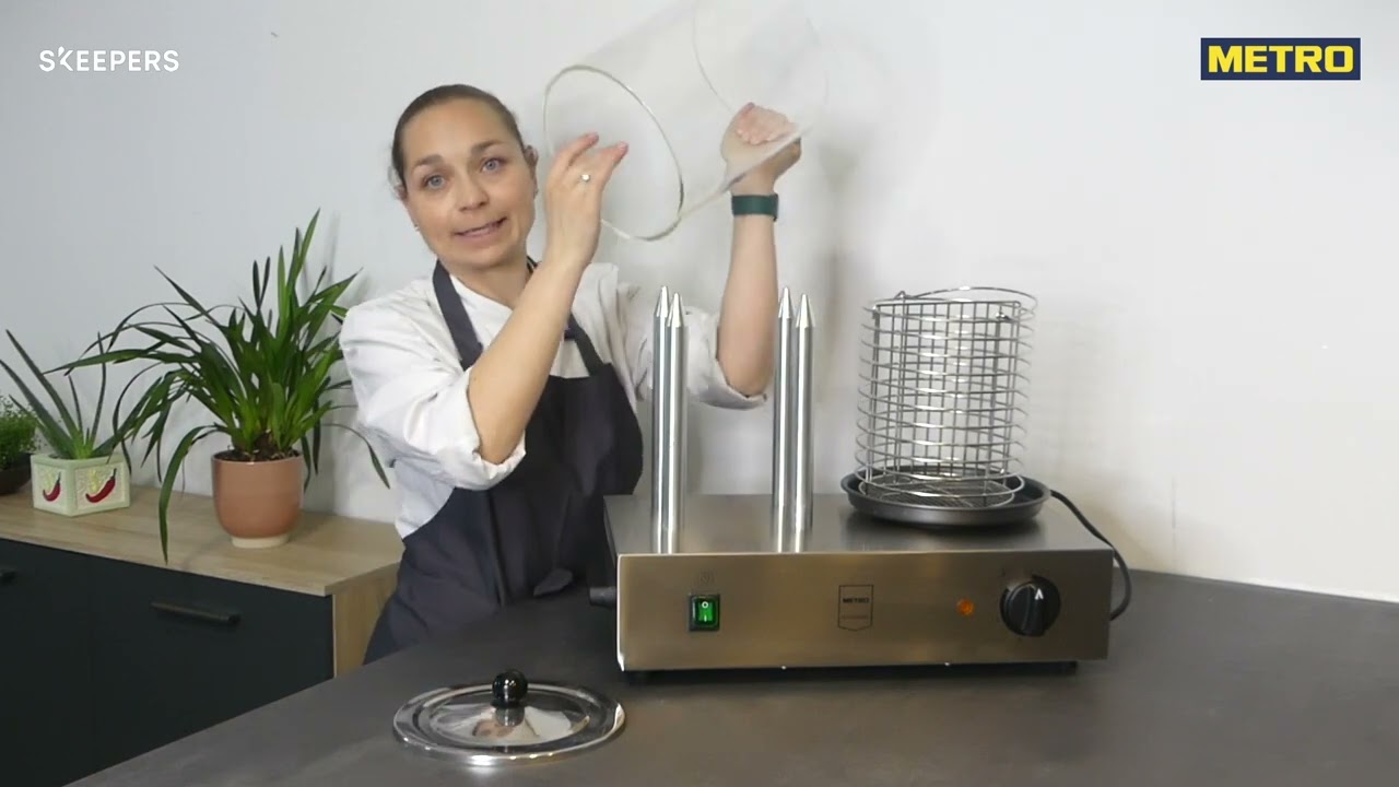 Vidéo Youtube - METRO - Sabrina, cliente METRO, teste la machine à hot dog 4 plots METRO Professional