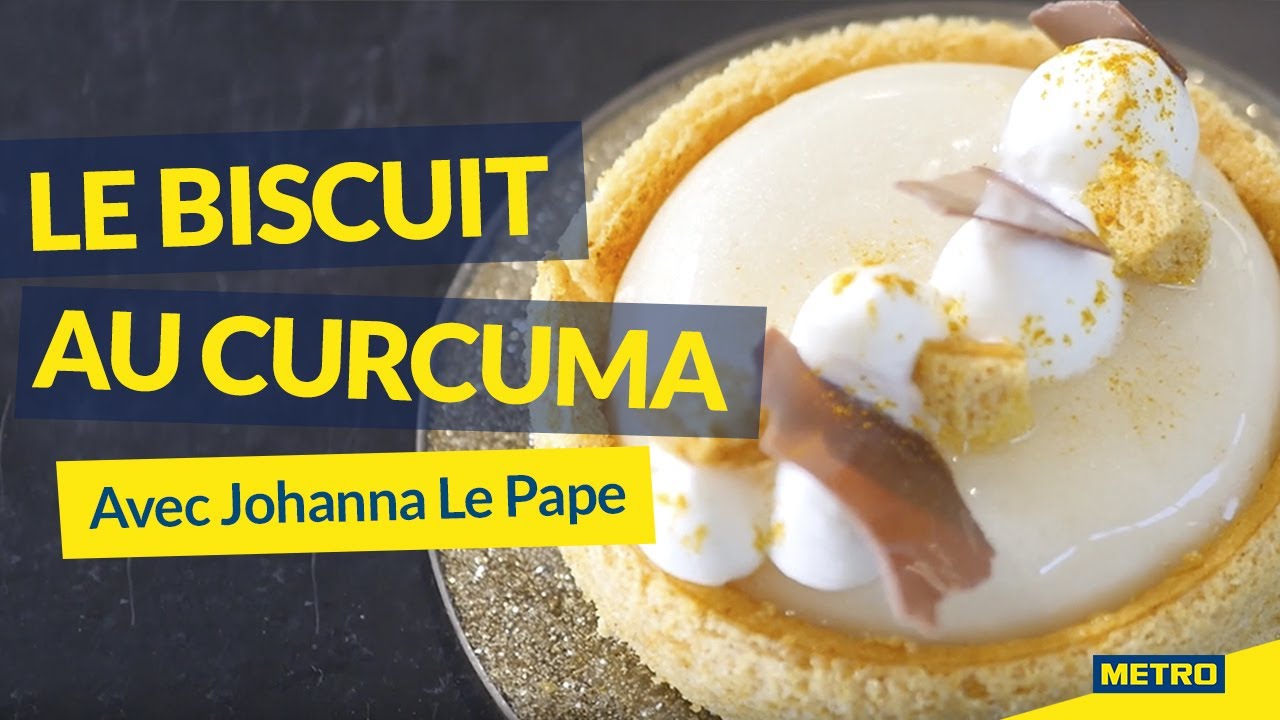 Vidéo Youtube - METRO - Johanna Le Pape - Le biscuit au curcuma
