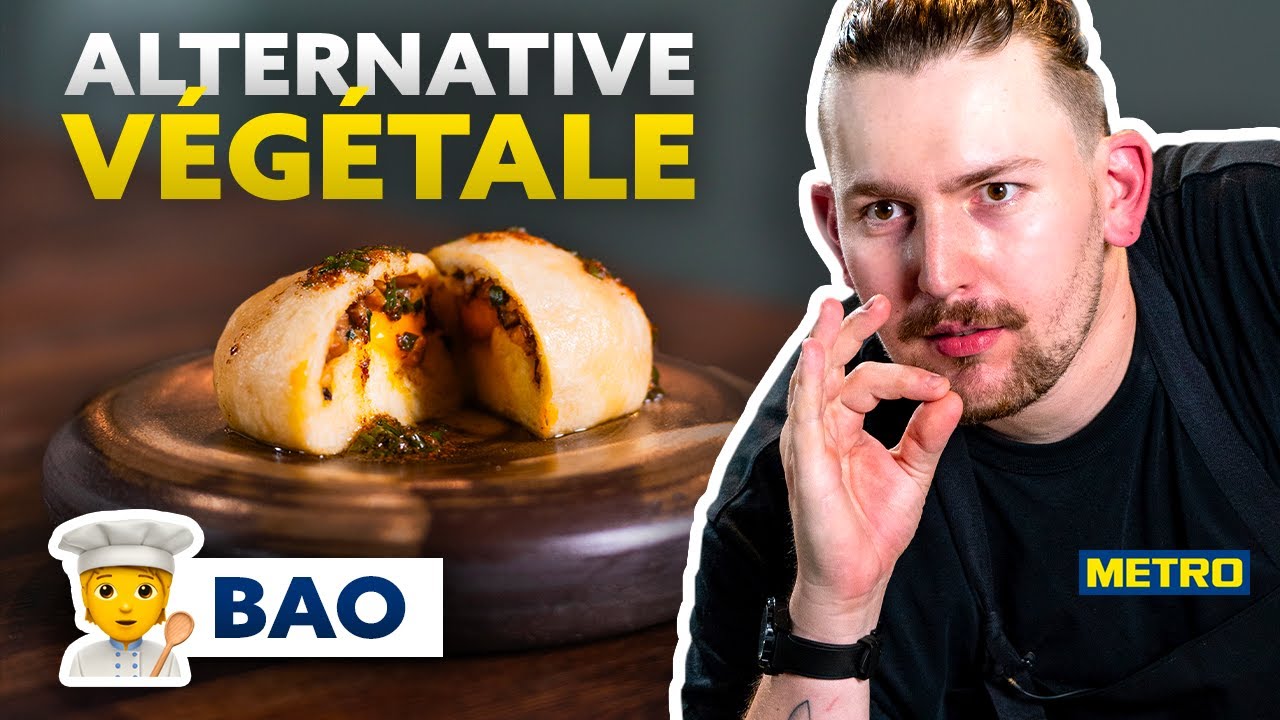 Vidéo Youtube - METRO - Recette sans lactose : un bao cheezy sans fromage !