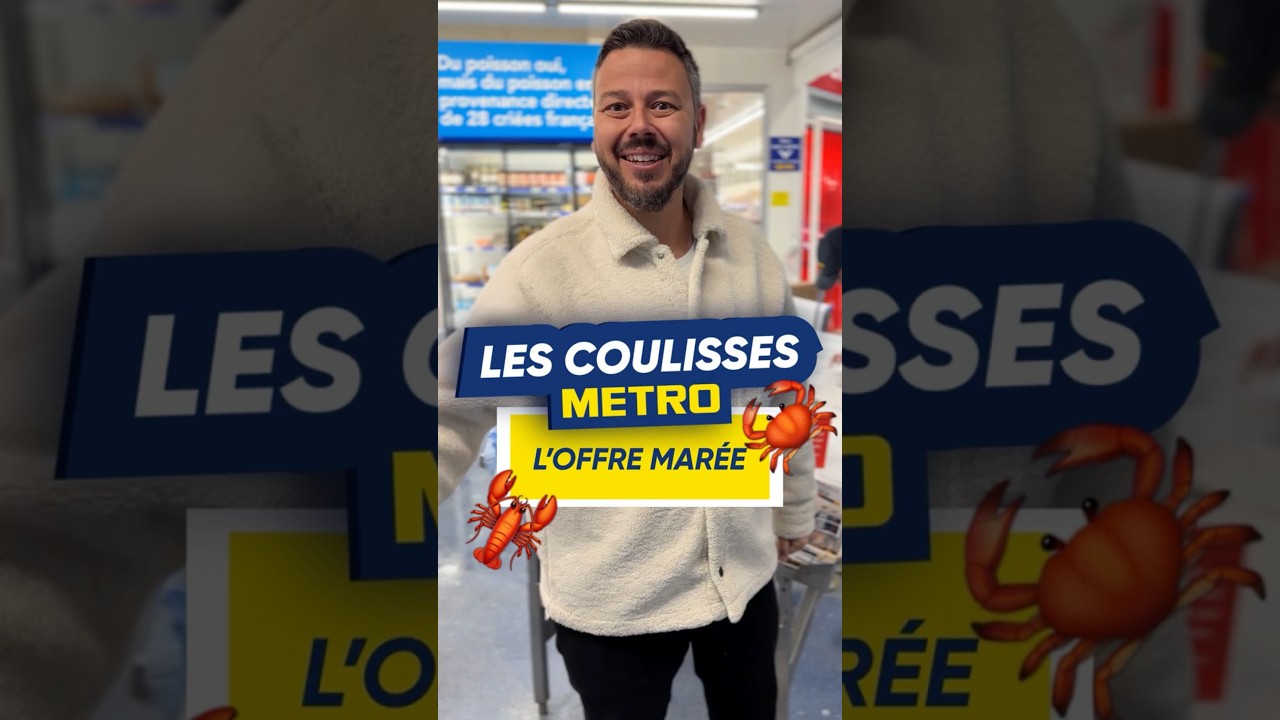Vidéo Youtube - METRO - Comment METRO garantit la fraîcheur de ses poissons ? | LES COULISSES METRO