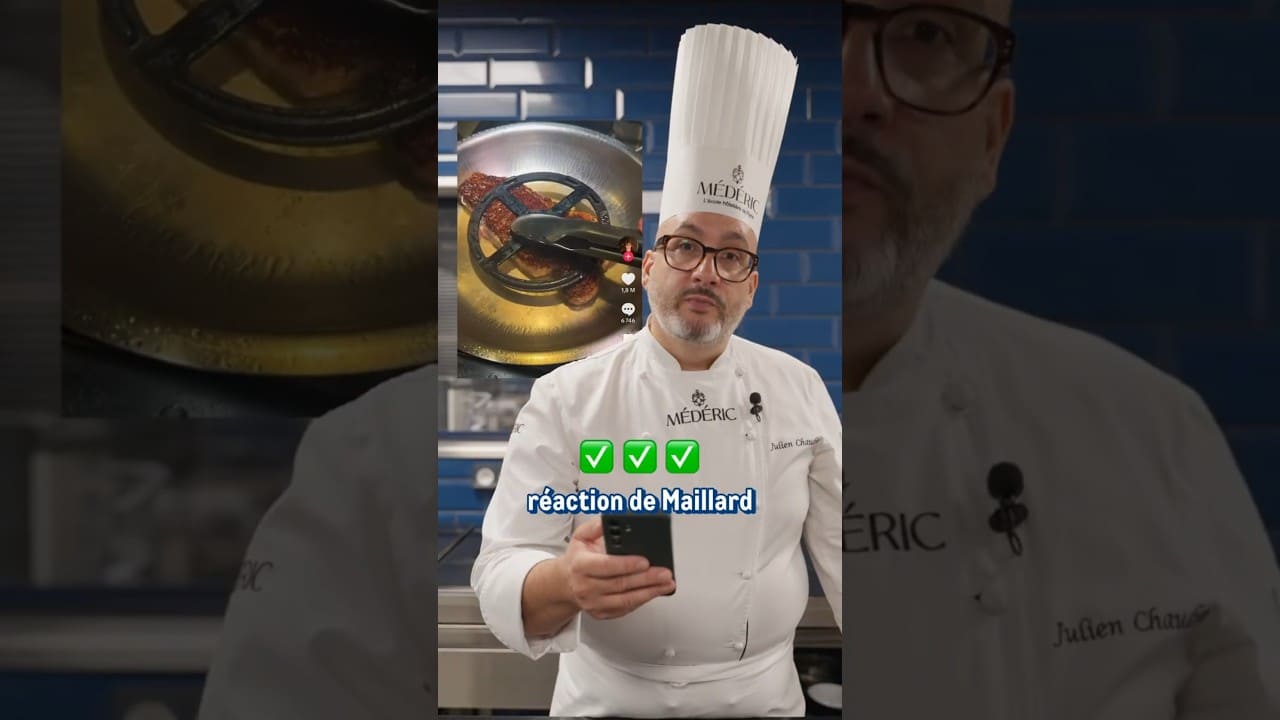 Vidéo Youtube - METRO - 2 erreurs à corriger pour une bonne réaction de Maillard
