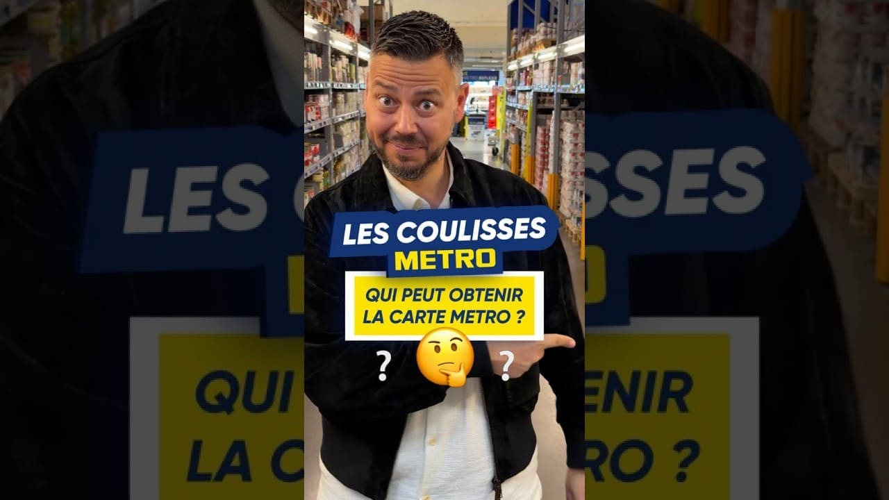 Vidéo Youtube - METRO - Qui peut devenir client METRO ? | LES COULISSES