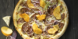 Andouille pomme camembert par Yann Dayer