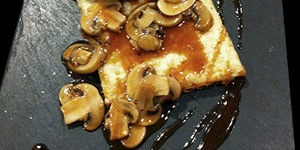 Médaillon de veau aux champignons