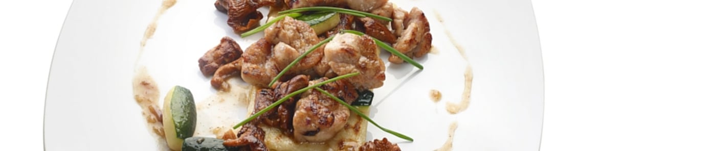 Poêlée de Ris de veau aux champignons