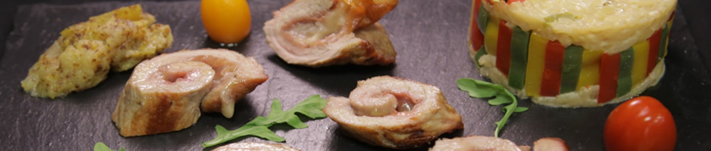 Saltimbocca de veau, jambon San Daniele et parmesan