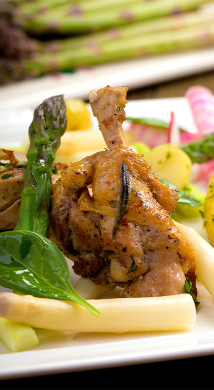 Spárga és szárnyasok