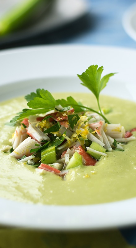 Hideg és meleg levesek