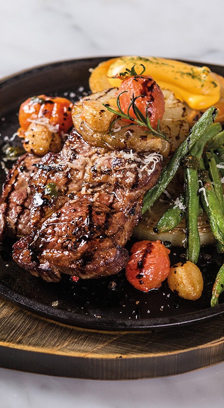 Parázson az étteremben