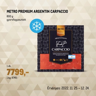 METRO Premium argentin carpaccio