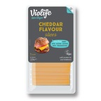 Cheddar szeletelt vegán sajthelyettesítő