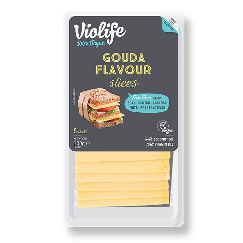 Gouda szeletelt vegán sajthelyettesítő