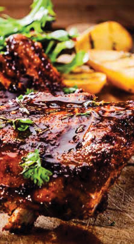 Faszénen a bisztróban