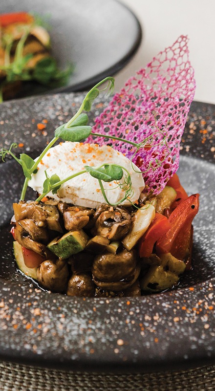 Vadételek tálalása