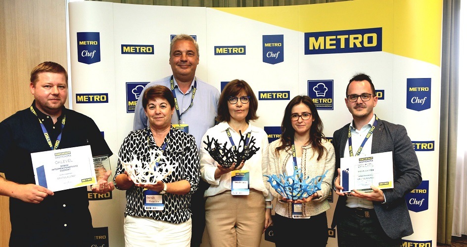 Díjakkal ünnepelte a fenntartható gasztronómiát a METRO