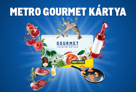 METRO Gourmet kártya