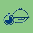 3. szint - tálalásra kész