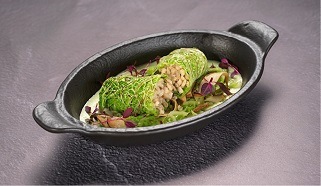 Vegán töltött káposzta