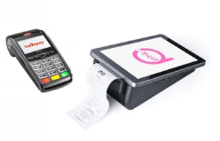 HelloPay banki kártyaterminál, iMin M2 Max éttermi POS és PinkPOS éttermi szoftver