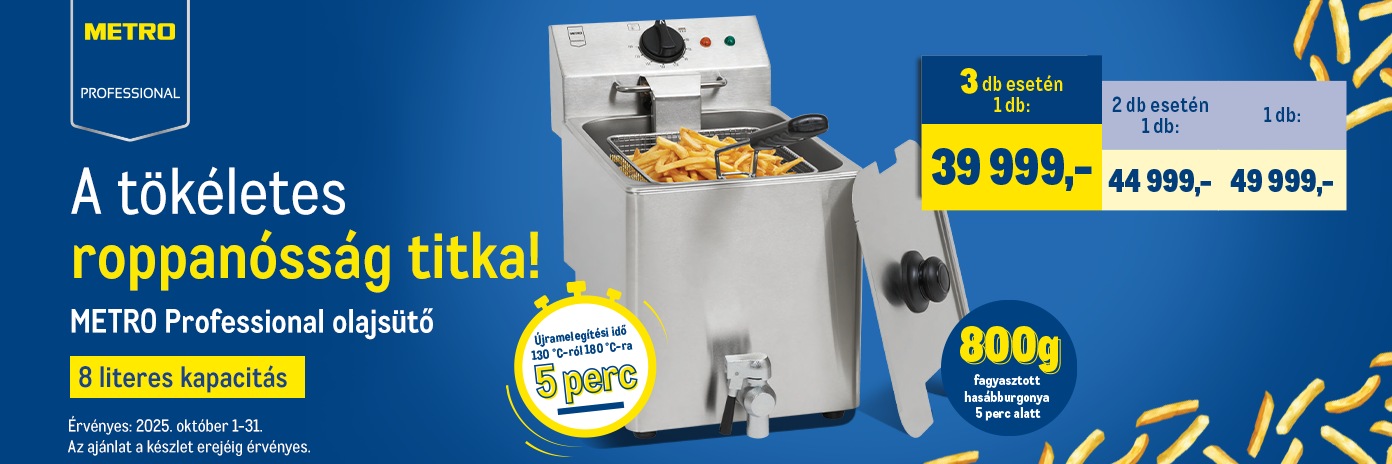 METRO Professional olajsütő