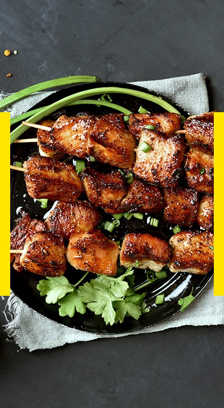 Faszén felett a nyárs