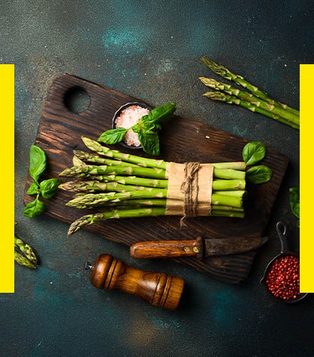 Bisztrókonyha - spárga ételek