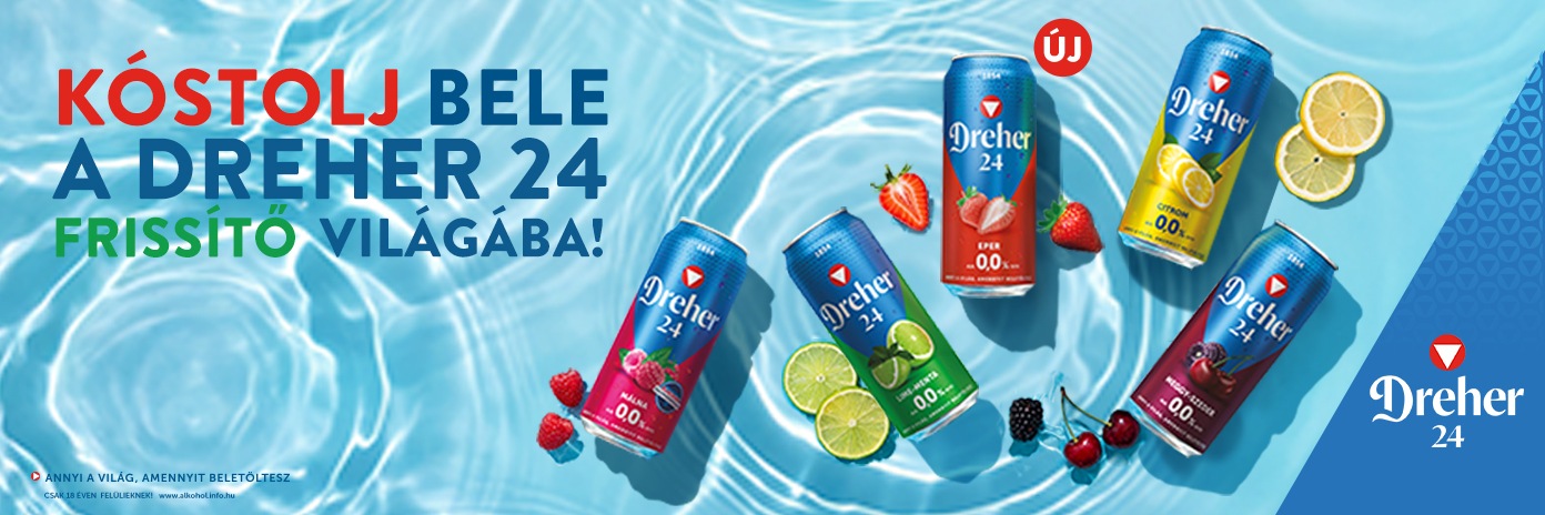 Kóstolj bele a Dreher 24 frissítő világába!