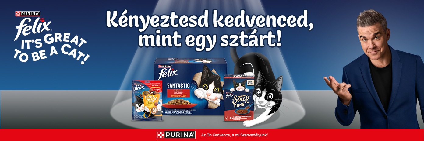 FELIX – Kényeztesd kedvenced, mint egy sztárt!