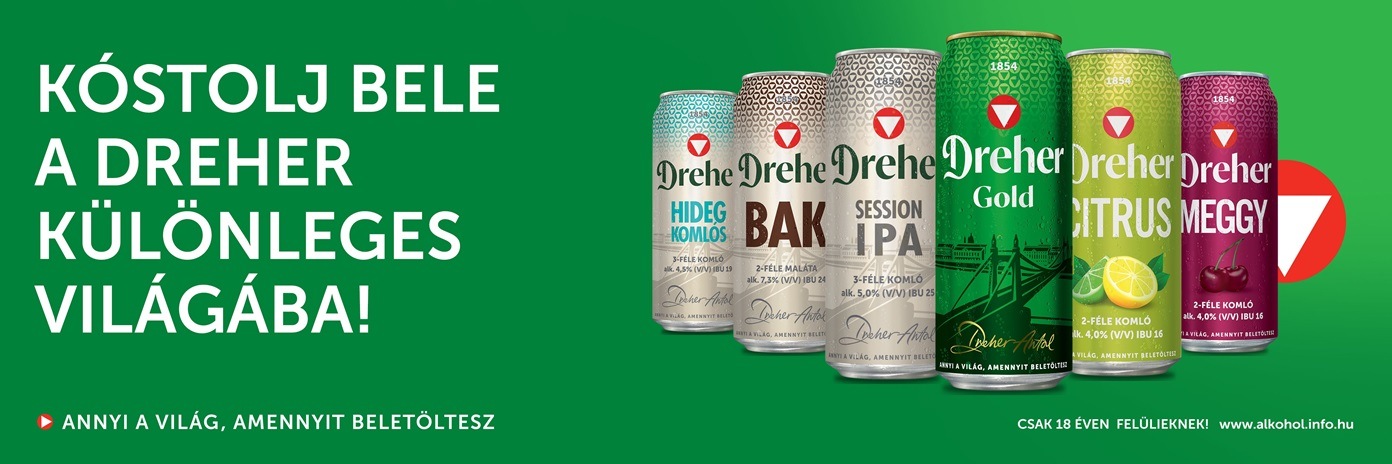Kóstolj bele a Dreher különleges világába!