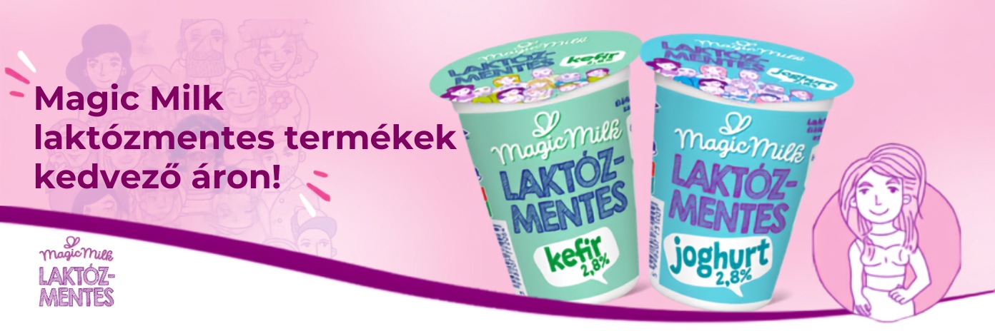 Több mint 30 éve laktózmentesen, kompromisszumok nélkül